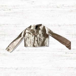 Ralph Lauren white jean jacket